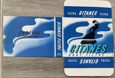 Vintage Collection - Gitanes - France   - 70s - Empty