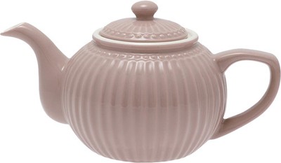 Greengate ALICE Hazelnut brown Teekanne 14 x 17,5 x 23 cm
