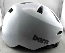 Bern Unlimited Brentwood 2.0 Bike Helmet w/MIPS, Satin White w/Visor - Medium