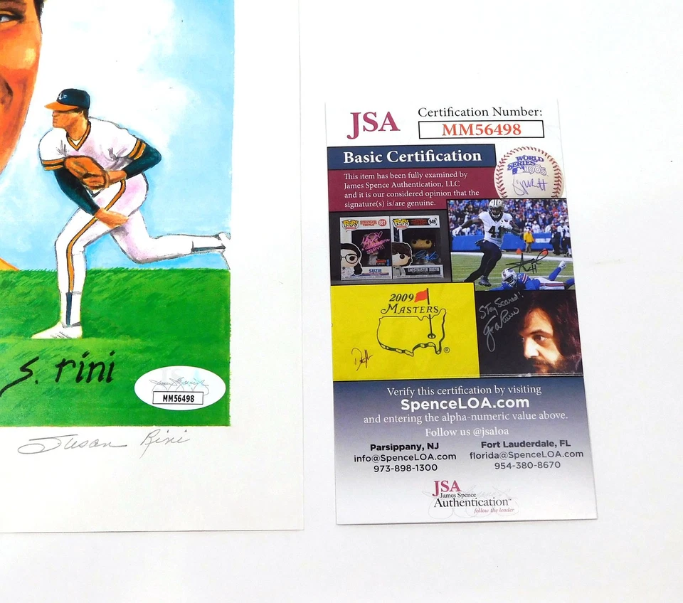 Jose Canseco Signed 8.5 x 11 Color Print A's JSA Auto DA042022 - Image 3 of 3