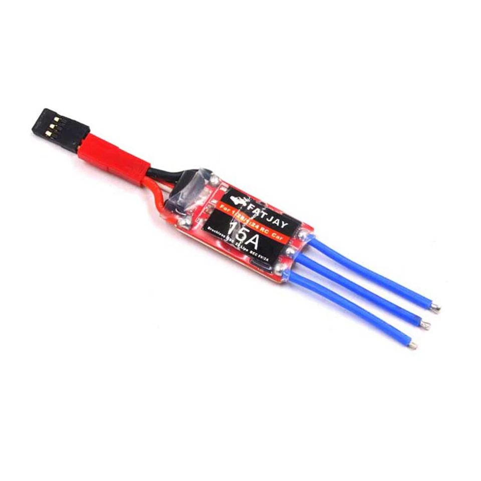 2S 15A ESC Sensorless Brushless ESC For 1/28 1/24 Mini-Q/Z Mini-Q9 DRZ RC Car - Image 2 of 4