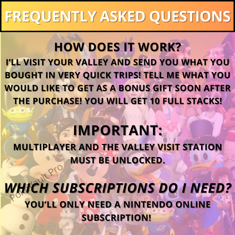 Disney Dreamlight Valley 84 Stacks of Crafting Mat-Storybook Vale + Bonus Gift💎 - Image 3 of 4