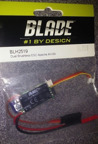 Blade Dual Brushless ESC: Apache AH-64 BLH2519 New