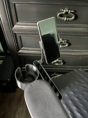 Cup Holder + Phone Holder + Basket Set Designed for Permobil Power Wheelchairs