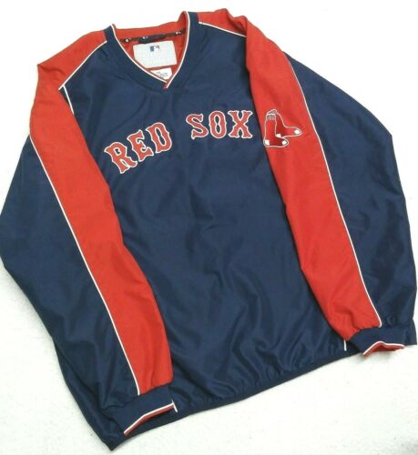 Genuine Merchandise Boston Red Sox Pullover Warm Up Jacket Men's XXL - Picture 1 of 12