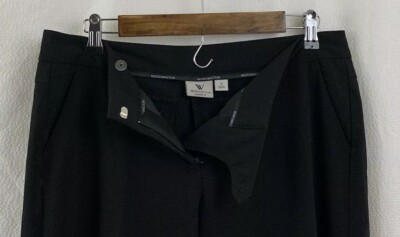 Pantalon Femme Worthington Curvy - Taille 6 Noir - Entrejambe 31" - Occasion Excellent état