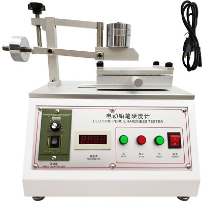 110V Benchtop Electric Pencil Hardness Tester Paint Coating Scratches Tester
