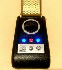 Star Trek TOS Classic light up n sounds Enterprise Crew Communicator kirk spock