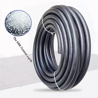 #ad Nitrile Rubber Injection Fuel Hose Flexible Braided Gas Pipe Line $109.99