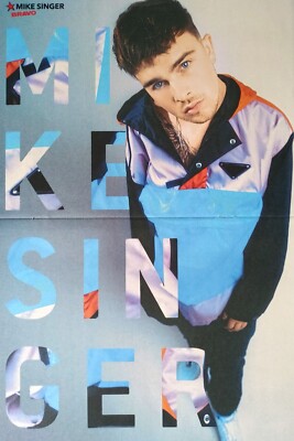 MIKE SINGER - A3 Poster (42x28cm) - Fan MERCH Foto Star Plakat BRAVO Sammlung
