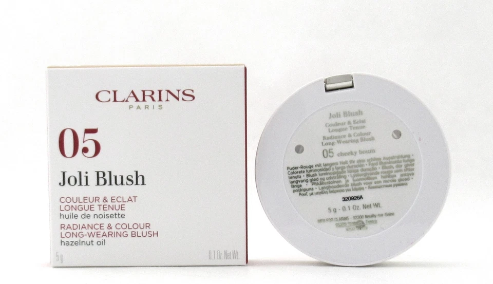 Clarins Joli Blush # 05 Cheeky Boum Long Wearing Blush 5 g./ 0.1 oz. New - Image 4 of 4