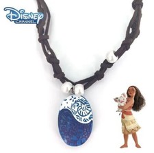New Moana Princess Charm Necklace Pendant Costume Cosplay Fancy Dress Up