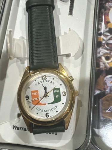 Miami Hurricane Watch National Champions Musical By Sun Times Needs Battery (a) - Picture 2 of 5