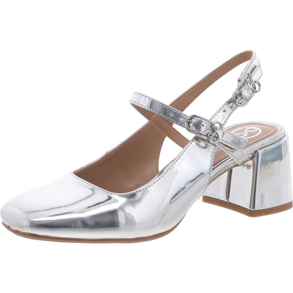 Женские босоножки на плоской подошве Sam - Libby Grace Silver 7 Medium (B,M) BHFO 1095