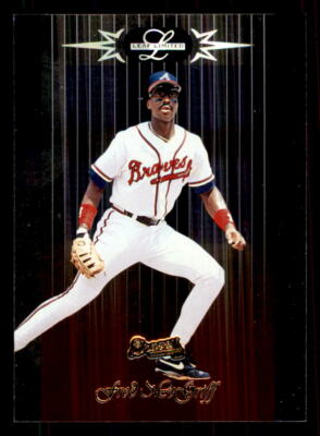 1996 Leaf Limited  #37 Fred McGriff Atlanta Braves