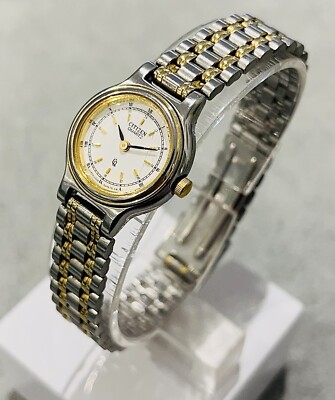 CITIZEN Damen Uhr, Quarz, bicolor, neue Batterie, gut gepflegter Zustand.