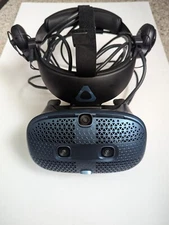 HTC Vive Cosmos Blue Headset for Windows PC Used Works Great