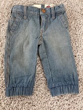 Peek Dungarees Baby Boys Pants Size Small Adjustable Waist