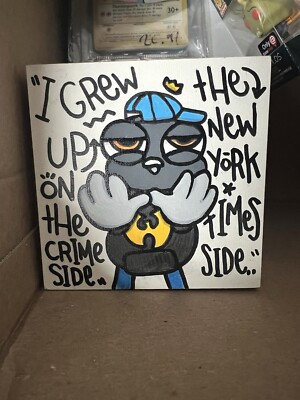 Zero Productivity Canvas Art Wutang Pigeon