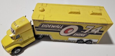 Disney Pixar Cars Sidewall O Shine Hauler Truck Diecast 1:55