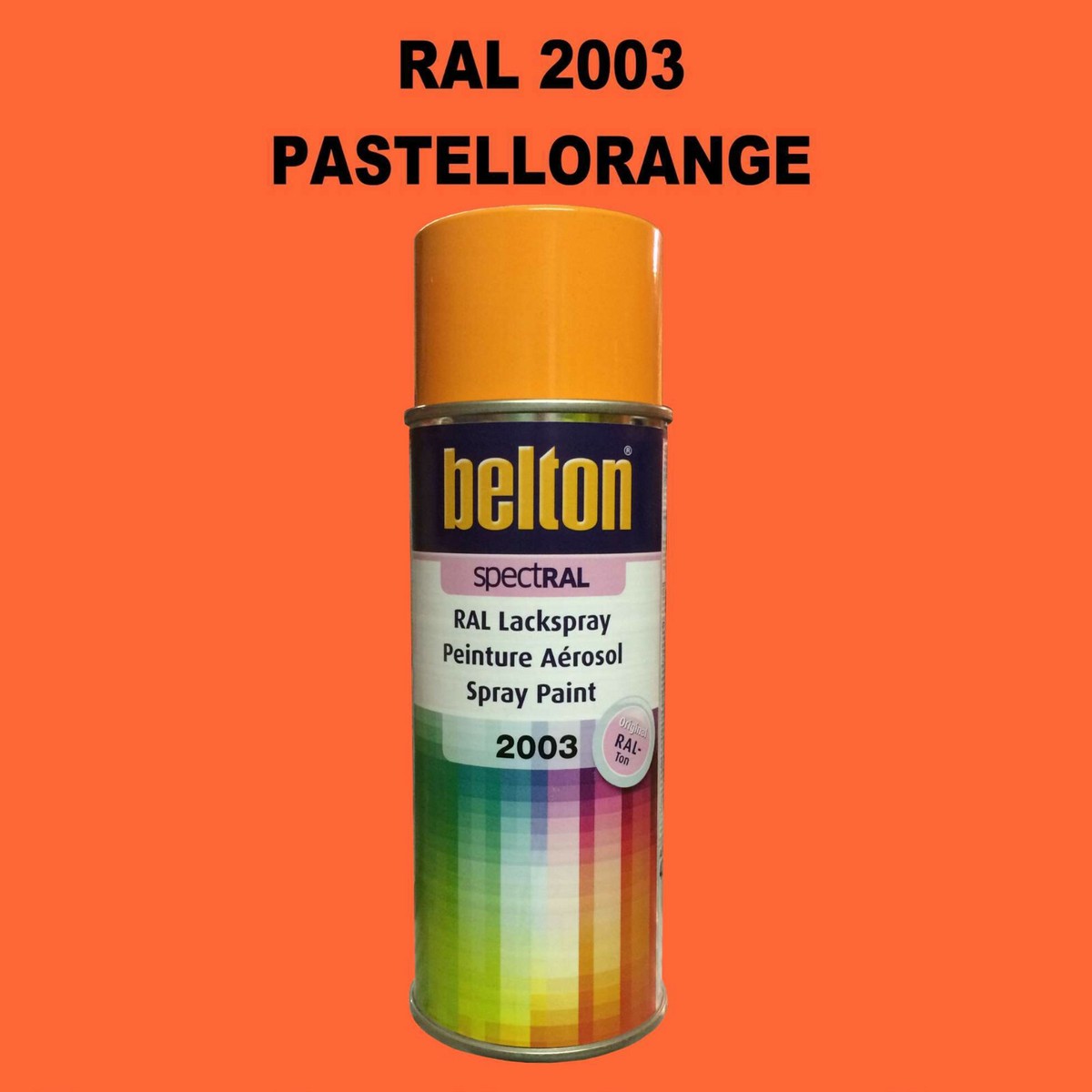 Rostschutzlack RAL 2004 Reinorange 4 In 1 Dickschichtlack Lack