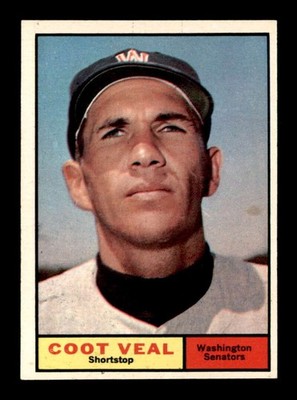 1961 Topps #432 Coot Veal   NM/NM+ X3327570