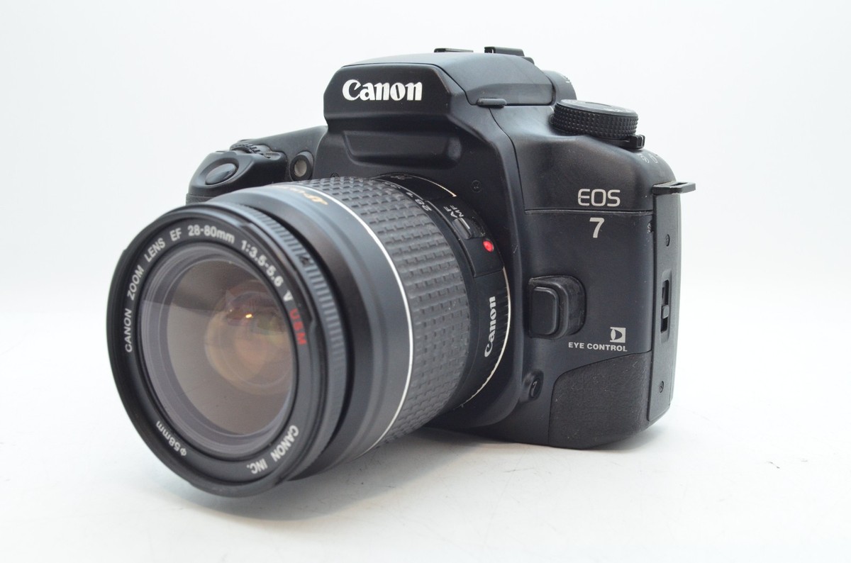 N MINT Canon Eos Elan 7 Eye Control Camera EF 28-80mm F3.5