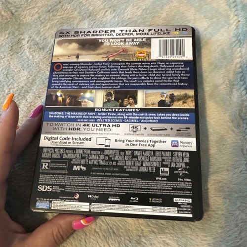 Nope 4K Extremely Rare OOP Best Buy Exclusive Steelbook. READ** - Picture 3 of 13