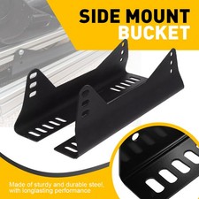 Pair Fits OMP Sparco Cobra etc UK Racing Bucket Seat Side Mounts Universal
