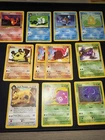 Vintage 1999 Pokemon 11 Card Lot Team Rocket Charmander Psyduck Squirtle