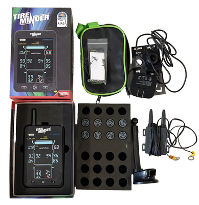 #ad Tire Minder A1AS Tire Pressure Monitoring System 8 Transmitters *For Part Repair $248.95