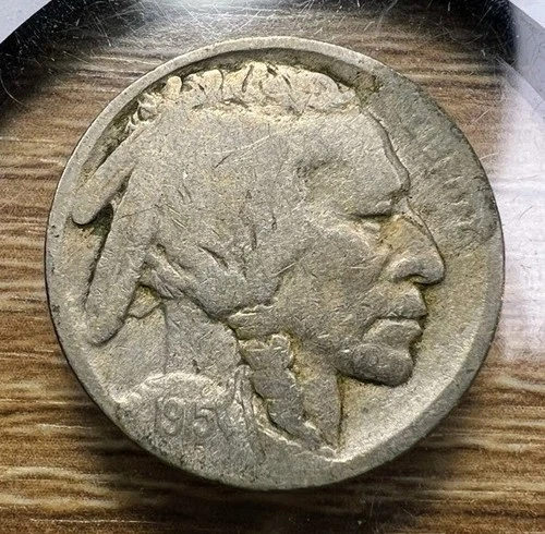 1915-P Restored Date Buffalo Nickel - Actual Coin Shown - Free Shipping INV#62