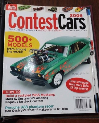 Scale Auto Contest Cars Special Annual Issues 2006 2008 Thru 2012 With Notebook