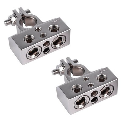 Skar Audio x2 0/4 Gauge and x2 8/10 Gauge (+/-) Top Post Heavy