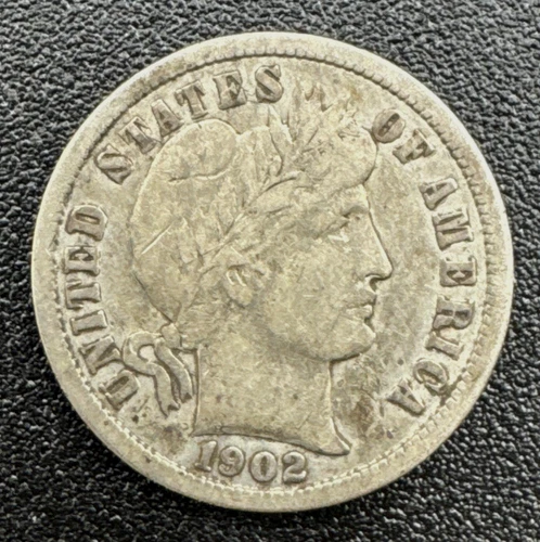 1902-O Barber Dime — photo from the most recent tracked eBay sale