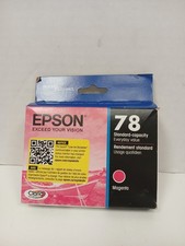 Epson 78 Magenta Ink Cartridge, EXP. 10/2027