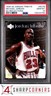 1998 UPPER DECK MICHAEL JORDAN TRIBUTE MJ REFLECTIONS #MJ76 HOF PSA 10