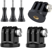 6PCS Mini Tripod Mount Adapter, Anti-Rust 316 Stainless Steel