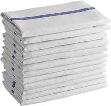 Kitchen Towels Set - 12 Pack, 15” x 25” - 100% Cotton Dish Towels for Kitchen, S