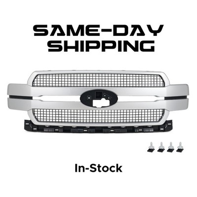 For 2018 2019 2020 Ford F-150 F150 LIMITED MODEL Chrome Grille Grill JL3Z8200RA
