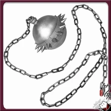 Kill Bill Gogo Yubari Mace Flail Cosplay Prop Weapon Halloween Costume Accessory