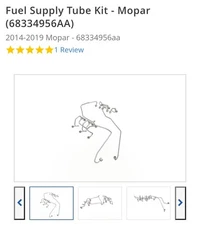 Brand New Fuel Tube Kit Dodge/Jeep/Ram 2014-2019 Ecodiesel 3.0 68334956AA