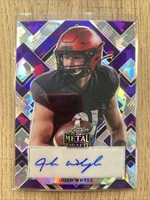 2022 LEAF METAL DRAFT 11/15 JOSH WHYLE PORTRAIT AUTO RC# PA-JW3 GB PACKERS