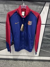 Nike FC Barcelona FCB - Jacket - Blue - Loose Fit - Size Small