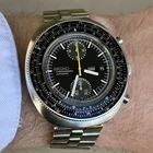 VINTAGE 1970’s SEIKO CHRONOGRAPH CALCULATOR 6138 - 7000 SLIDE RULE 43.5mm