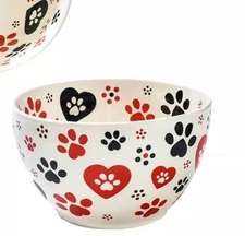 Temp-tations 4 Quart Seasonal Bowl K88629 Pawfetti