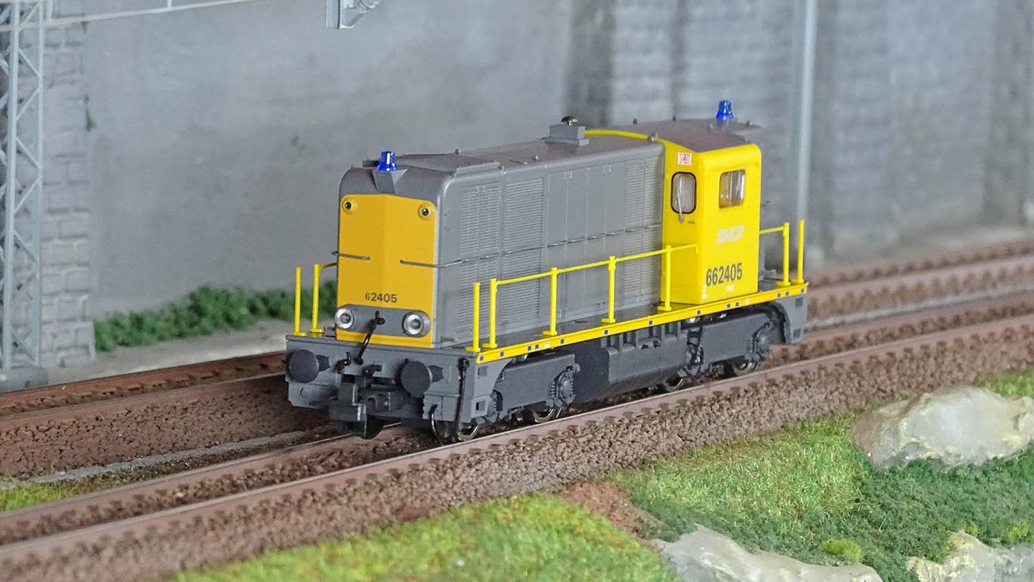 Locomotive diesel BB 62405 Roco collection SNCF haute précision avec logo Nouille