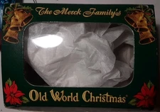 Merck Family's Old World Christmas Ornament Celestial Angel