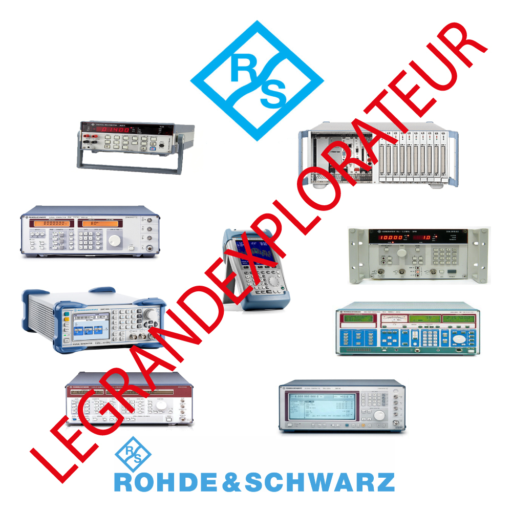 Ultimate Rohde & Schwarz Operation Repair Service manual