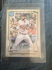 2020 TOPPS GYPSY QUEEN YORDAN ALVAREZ RC #137 NO NAME  PLATE MINT+ ASTROS